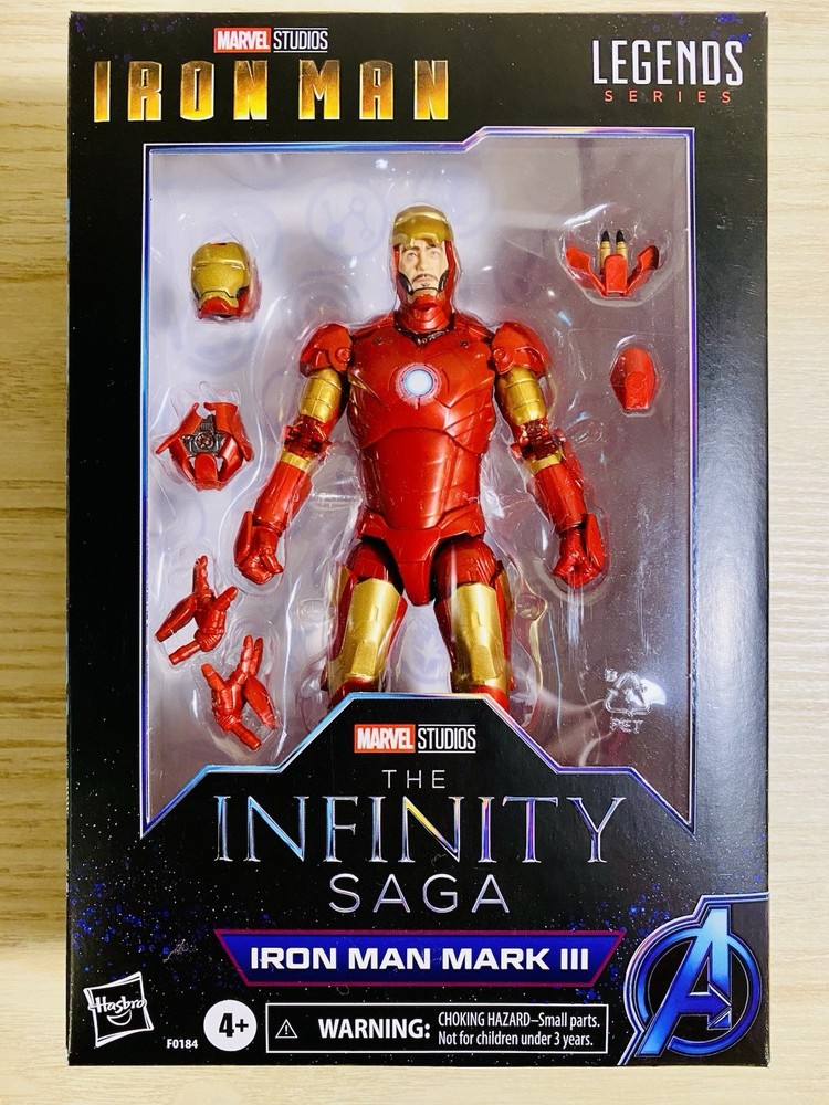 Marvel Legends Infinity Saga Iron Man Mark 3 Armor Action Figure New In Hand