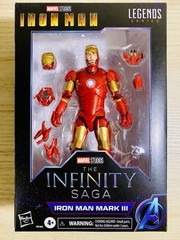Marvel Legends Infinity Saga Iron Man Mark 3 Armor Action Figure New In Hand