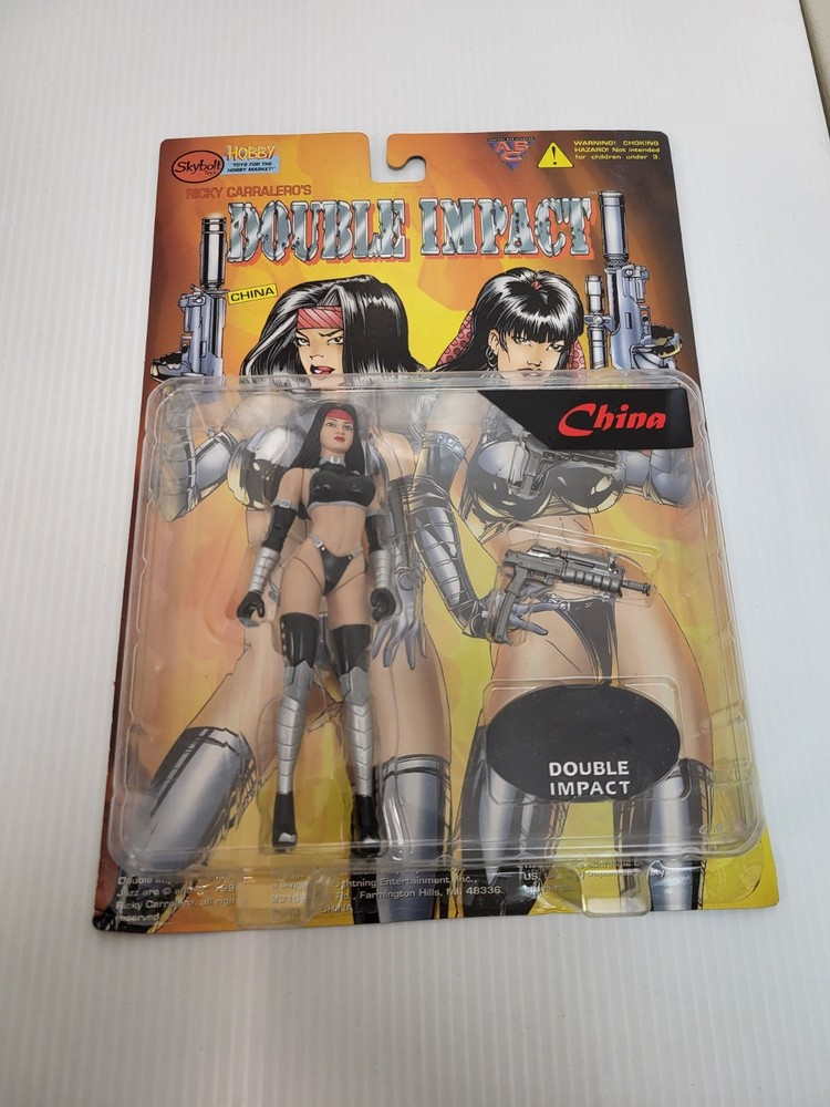 Double Impact Action Figure – China 1998 Skybolt Toyz 6″