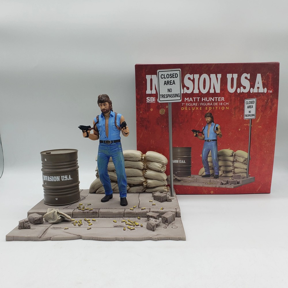 SD Toys Invasion USA Deluxe Edition Matt Hunter 7″ Action Figure
