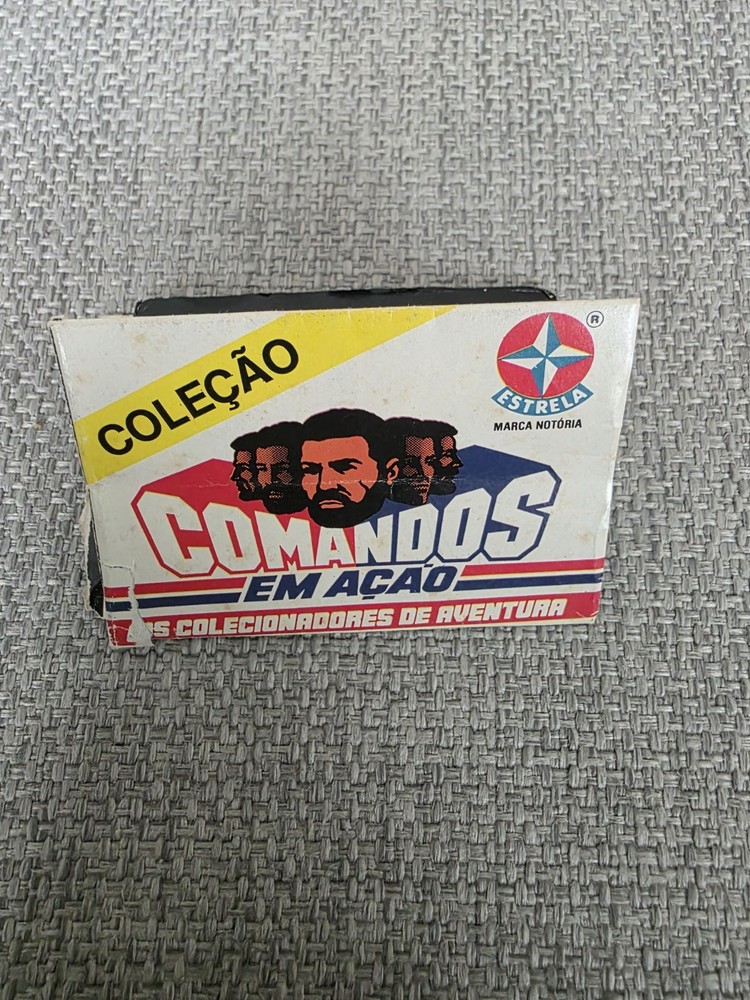 GI Joe BRAZIL Estrela Comandos EM ACAO Advertising Leaflet/Folder!