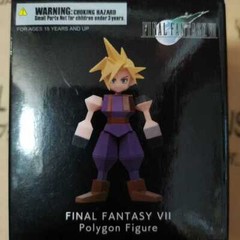 1pcs Random Final Fantasy VII FF7 Polygon Figure Cloud Mystery Box Collectible