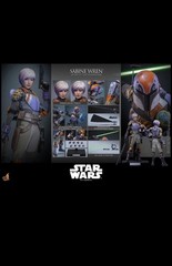 Hono Star Wars Ahsoka Rebels Sabine Wren TMS171 1/6 Sideshow Hot Toys Disney