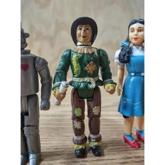 Vintage 1988 Wizard of Oz Action Figures MGM Turner MTC Set of 6 Dorothy Tin Man