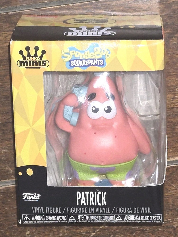 Funko Minis Nickelodeon SpongeBob SquarePants (2025) PATRICK 2.5″ Vinyl Figure!