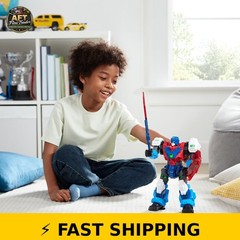 Adventure Force Cybomech Combat Robot Action Figure with Lights & Sounds