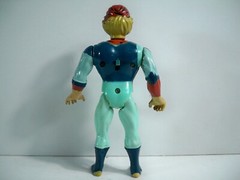 K23i05281 TYGRA BRAZIL 100% COMPLETE GLASSLITE THUNDERCATS 1985 ORIGINAL FIGURE