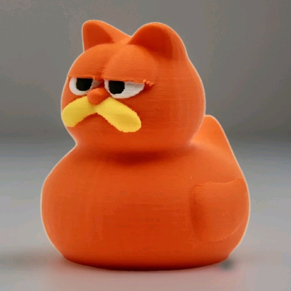 Garfield Duck Cruise Cruising Jeep 3D Printed