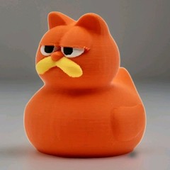 Garfield Duck Cruise Cruising Jeep 3D Printed