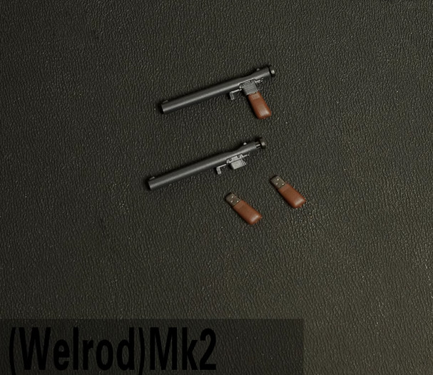 Welrod MK2 Gun 1/12 Scale Kit For 6in Military Figures