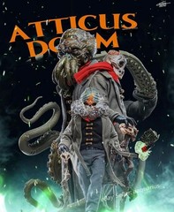 Mezco Atticus Doom (Cthulhu Original Color) with Magical Enhancement Kit