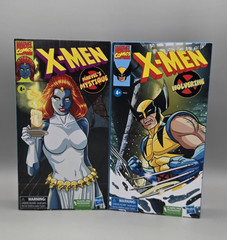 Marvel Legends X-Men VHS Figures Complete Set Of 8 All Sealed