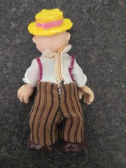 THE CHIPMUNKS Uncle Harry In His Best 3″ figure Poseable Pals real clothes