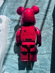 Star Wars: Be@rbrick Sith Trooper Chrome Ver. 100％ & 400 (New – Please Read)