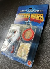 Vintage 1984 Secret Wars Spider-Man Still Sealed Marvel Figure Mattel