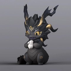 1 PC Loong Series Blind Box Figure, Random Design Collectible Toy