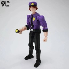William Afton Figure Purple Guy Five Nights at Freddy’s Model