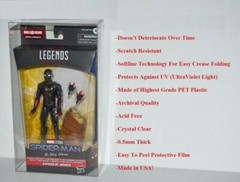 8 DC Comics Multiverse Action Figures Clear Plastic Protectors Case Display Box