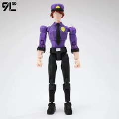 William Afton Figure Purple Guy Five Nights at Freddy’s Model
