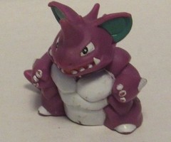 1996 Pokemon Finger Puppet Nidoking Figure Gotta Catch em All Nintendo Bandai #1
