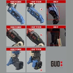 For Studio Series One Starscream Filling Parts Upgrade Kit Accessories GO BETTER