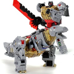 New BPF Volcanicus Dinobot 5 In 1 Power of the Primes Figure 13″ Toys NO BOX