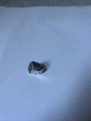 Marvel VTG 1966 Human Torch / Dr. Doom Vari Vue Ring-Gumball-Flicker-silver