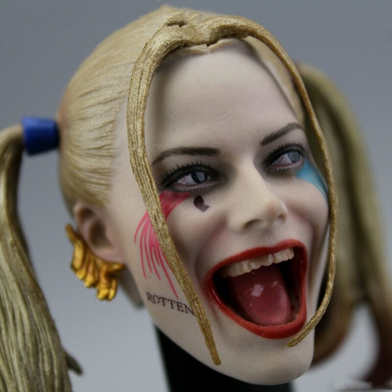 Head Sculpture Model Clown 1 /6 Scene Soldier Accessories Head Sculpt Suicide