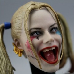 Head Sculpture Model Clown 1 /6 Scene Soldier Accessories Head Sculpt Suicide