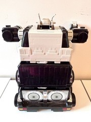 1997 BANDAI POWER RANGERS TURBO DELUXE ARTILLATRON TRANSPORT CIB