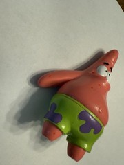 2001 Spongebob Squarepants Patrick Squidward Bendable Figures Viacom READ