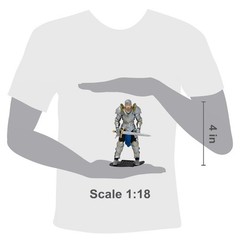 Knight of Accord Warrior of Order -Vitruvian H.A.C.K.S. 1:18 Scale Action Figure