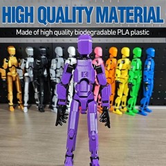 High-Quality 3D Printed T13 Action Figure – Stunning Glow-in-the-Dark Display