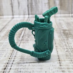 Vintage 1989 TMNT Teenage Mutant Ninja Turtles Casey Jones Golf Bag Club & Bats