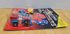 HASBRO 1984 TRANSFORMERS G1 GEARS Minibot & Minispy Pullback Jeep-On Card-New