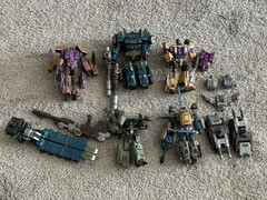 Warbotron WB01-05 3rd Party Bruticus/Combaticons Complete Loose No Box Display