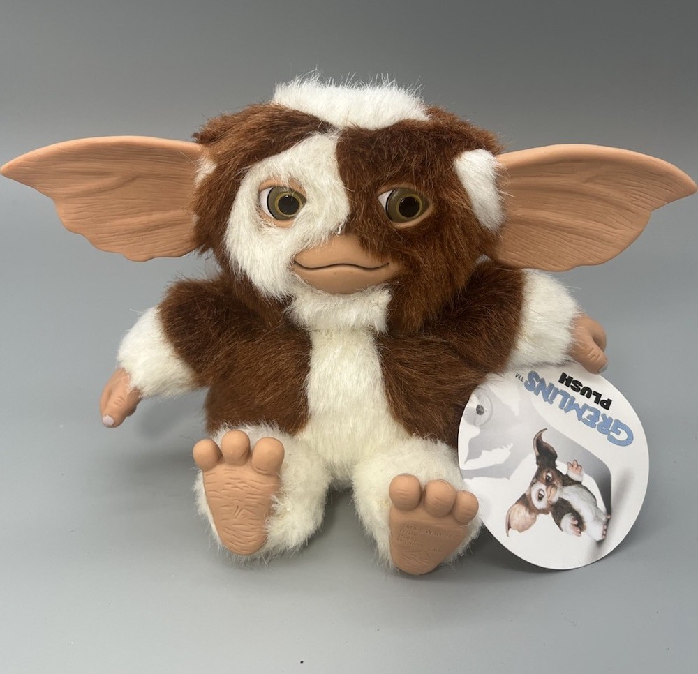 Mondo NECA Gremlins Movie Smiling GIZMO Plush Doll Mogwai Sealed Collectible