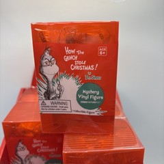 Case of 12 How The Grinch Stole Christmas! Mystery Vinyl Figure Blind Box Sealed