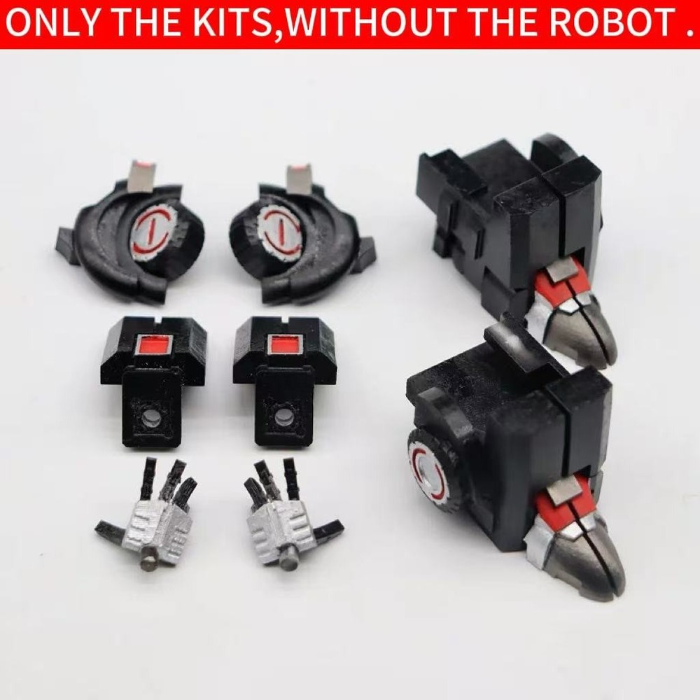3D Printed Armor & Full Upgrade Kit for IDW Trailbreaker and Hoist Figures