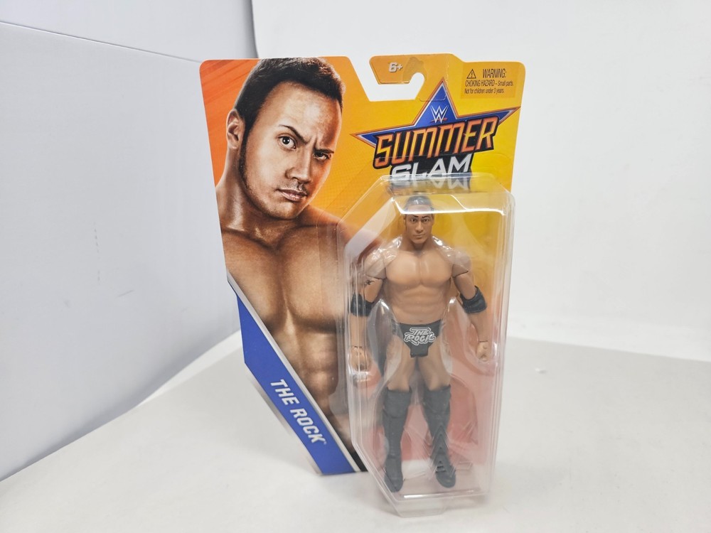 WWE Summer Slam The Rock 2016 Mattel Action figure