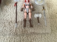 Red Sonja She Devil 5-inch Bendable Action Figure By NJ Croce