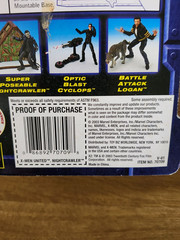 Marvel X2 X-Men United Lot of 4 Figures: Logan, Wolverine, Nightcrawler, Cyclops