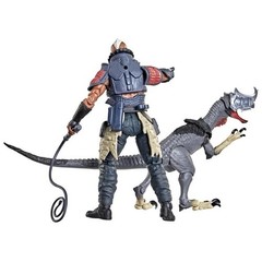 GI JOE CLASSIFIED PROFESSOR ROTTCLAW & COBRA DEINONYCHUS FIGURE SET #196 IN HAND