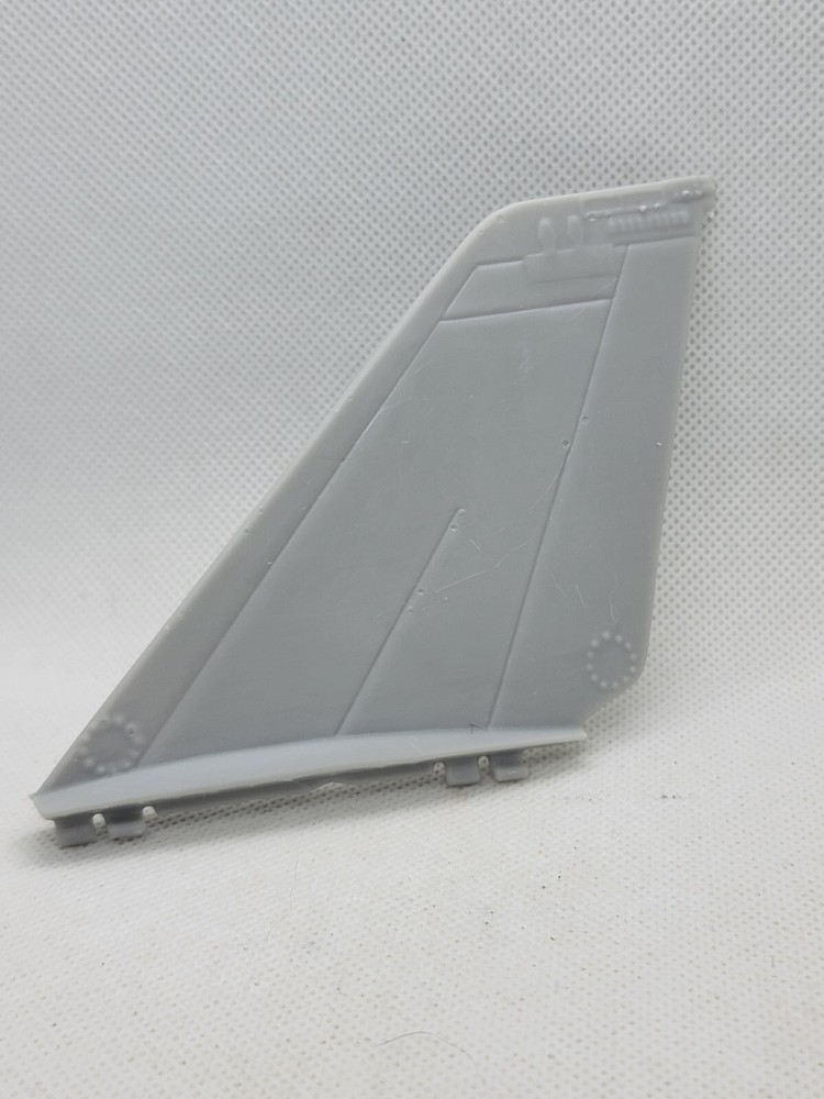 3D Resin Printed Vertical Stabilizer (1) Gray Compatible 83-84 Skystriker