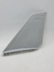 3D Resin Printed Vertical Stabilizer (1) Gray Compatible 83-84 Skystriker