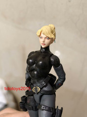 1:6 1:12 1:18 Anime Warrior girl Head Sculpt For 12″ 6″ 3.75″Action Figure Body