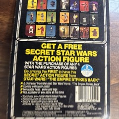 Vintage Kenner Star Wars ESB Walrus Man 21 Back Carded Action New & Sealed