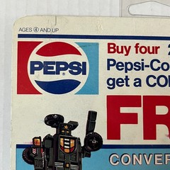 Vintage 1985 Pepsi Convert-A-Jeep Figure Machine Robo GoBots Transformers
