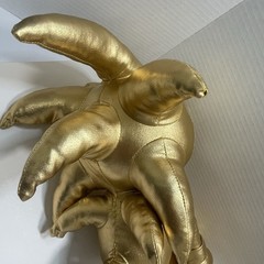NEW Sonic The Hedgehog 21” Gold Metallic Collectible Pillow Buddy By SEGA