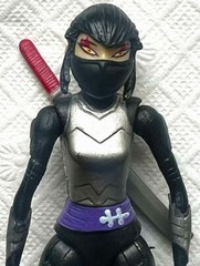 NINJA TURTLES action figure KARAI shredder daughter TMNT toy PLAYMATES girl kari